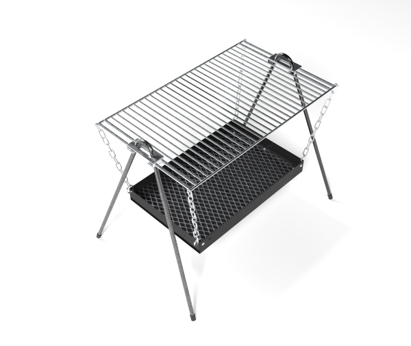 lowered_iso_white_bg Bush Baby Braai Stand
