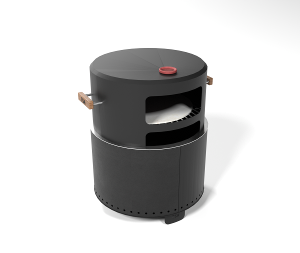 Unjhghtidstled 3-in-1 Fire Pit, Braai & Pizza Oven